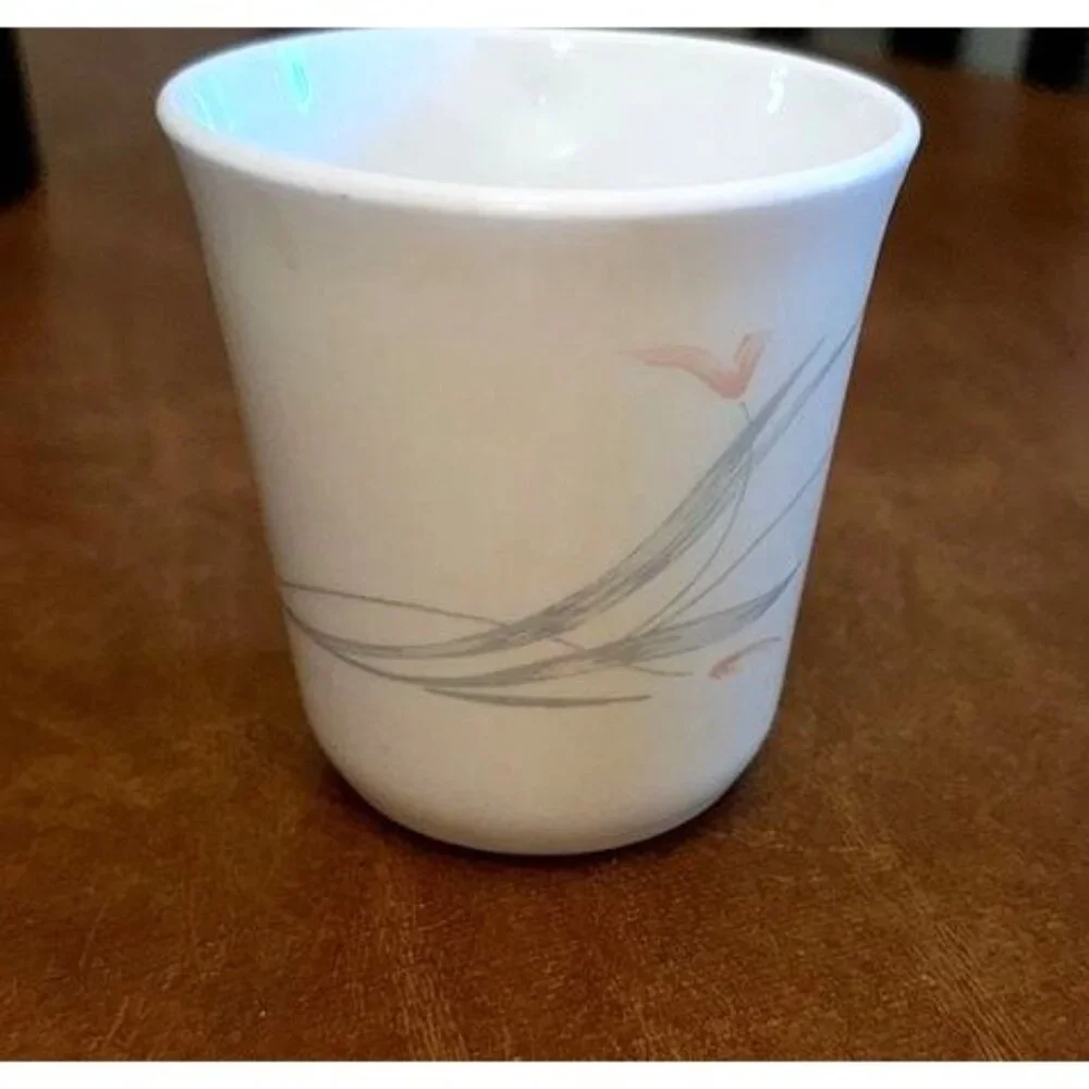 Corning USA 22 MWave OK Mug White With Pastel Floral Design